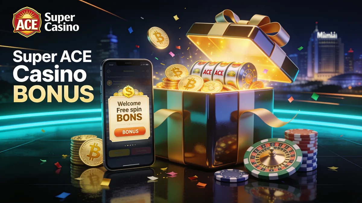 Super Ace Casino Welcome Bonus for players in the Philippines